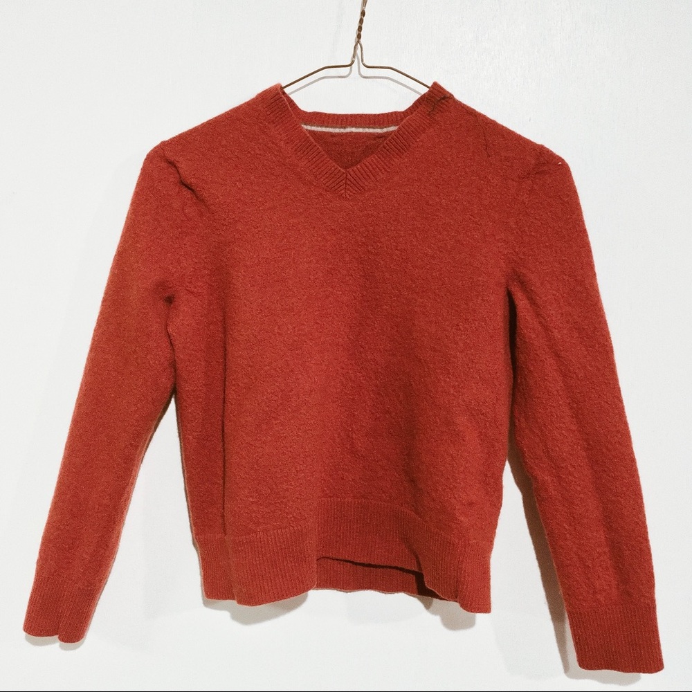 Orange Sweater
